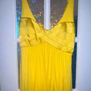 Bebe dress // Small // Yellow